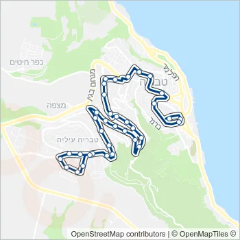12 Bus Line Map