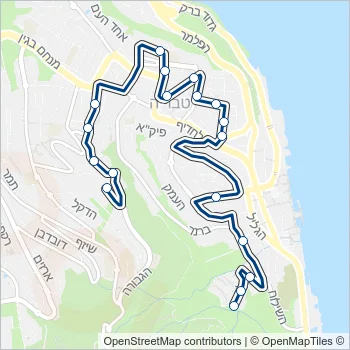 82 Bus Line Map