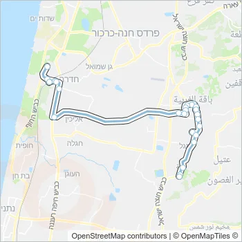 52 Bus Line Map