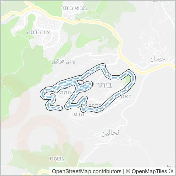 6 Bus Line Map