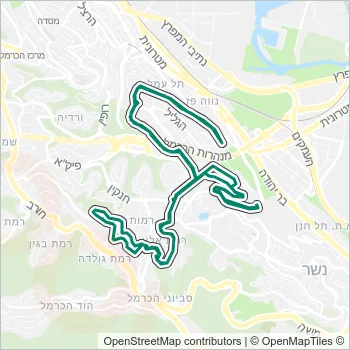 20 Bus Line Map