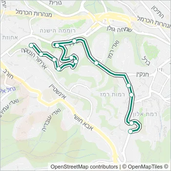 94 Bus Line Map