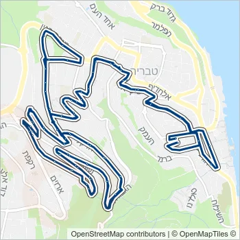4 Bus Line Map