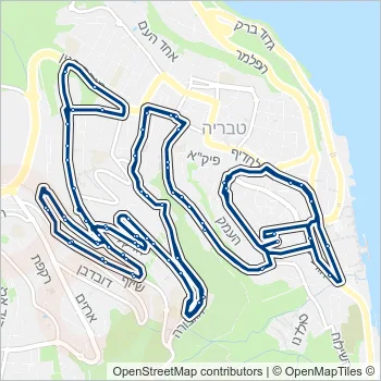 6 Bus Line Map