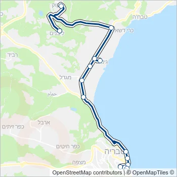 48 Bus Line Map