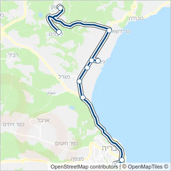 48 Bus Line Map