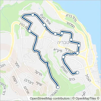 69 Bus Line Map
