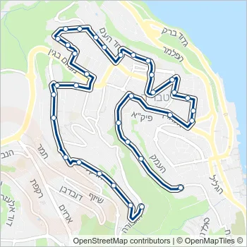 69 Bus Line Map