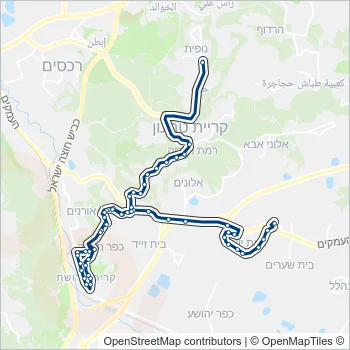 191 Bus Line Map