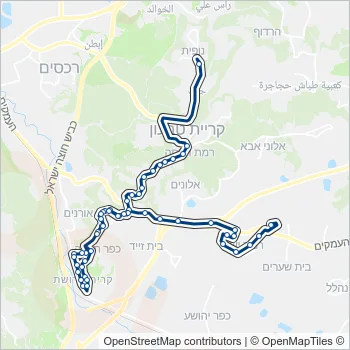 191 Bus Line Map