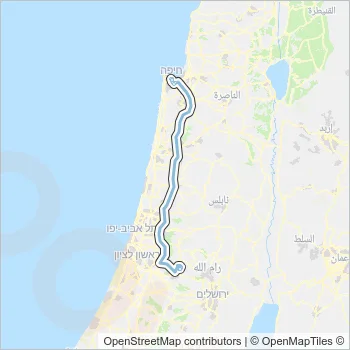 581 Bus Line Map