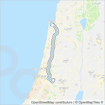 581 Bus Line Map