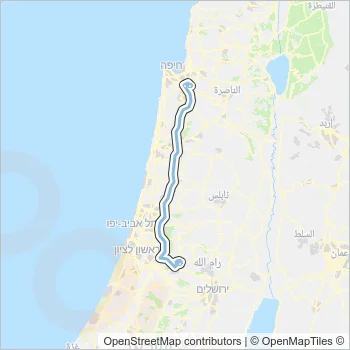 582 Bus Line Map