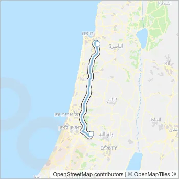 582 Bus Line Map