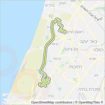 182 Bus Line Map