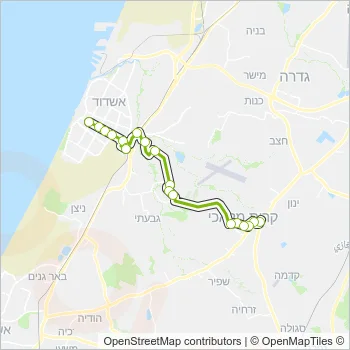 140 Bus Line Map