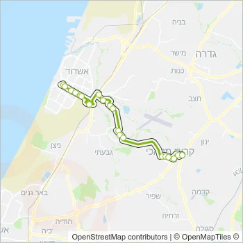 140 Bus Line Map