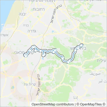 33 Bus Line Map