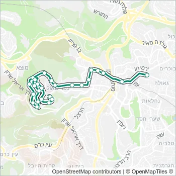 812 Bus Line Map