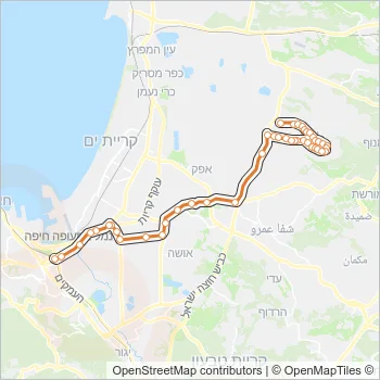 168 Bus Line Map