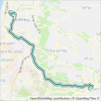 409 Bus Line Map