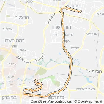 561 Bus Line Map