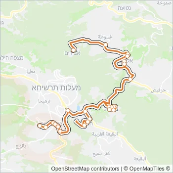 76 Bus Line Map