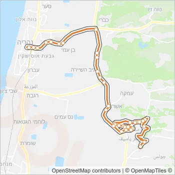 47 Bus Line Map