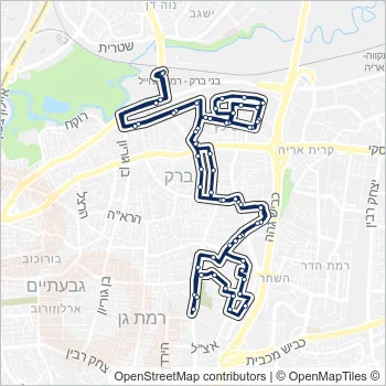5 Bus Line Map