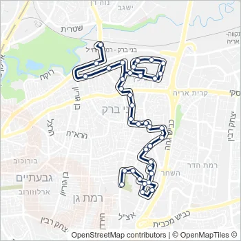 5 Bus Line Map