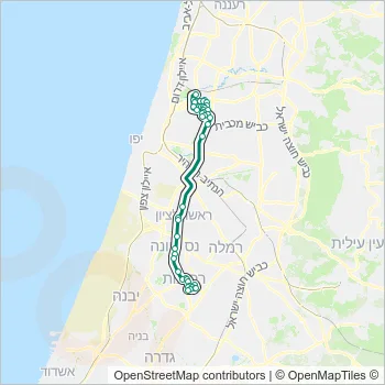 319 Bus Line Map