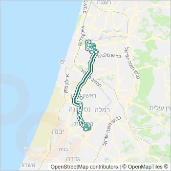 319 Bus Line Map