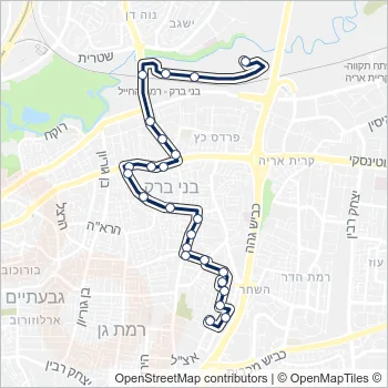 3 Bus Line Map