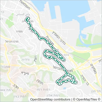 18 Bus Line Map