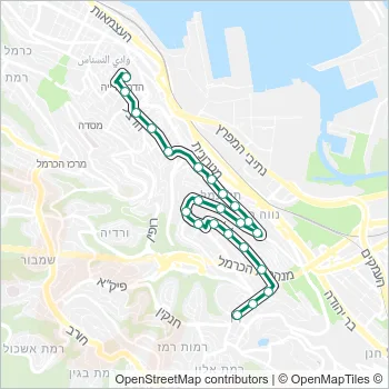 18 Bus Line Map