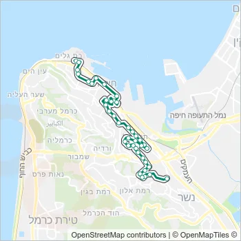 18 Bus Line Map