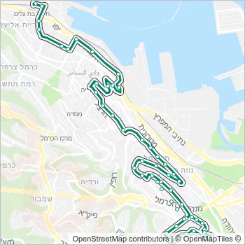 18 Bus Line Map