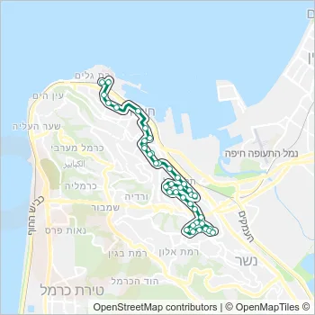 18 Bus Line Map