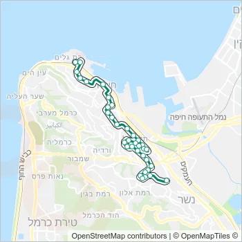 18 Bus Line Map