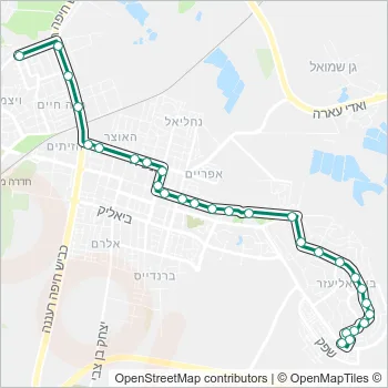47 Bus Line Map