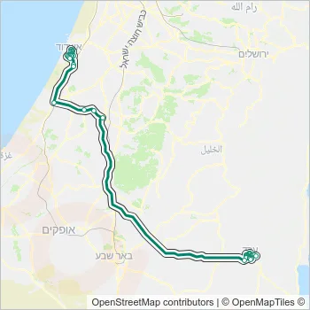 560 Bus Line Map