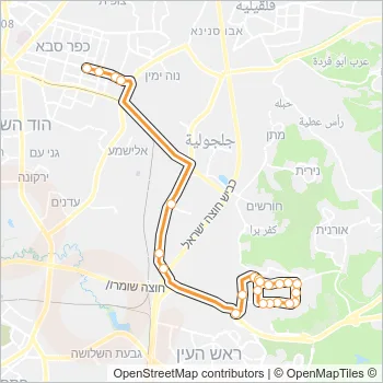 145 Bus Line Map