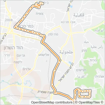 145 Bus Line Map
