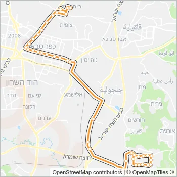145 Bus Line Map