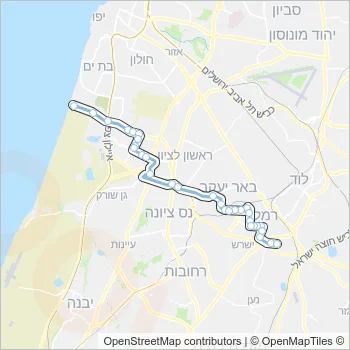 151 Bus Line Map
