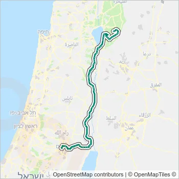 966 Bus Line Map