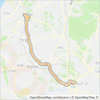 342 Bus Line Map