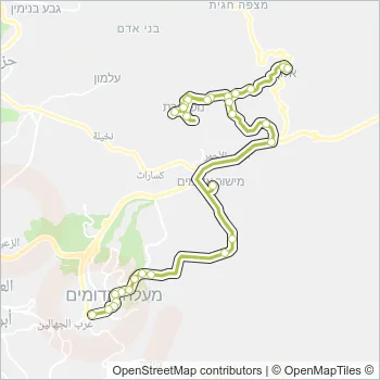 25 Bus Line Map