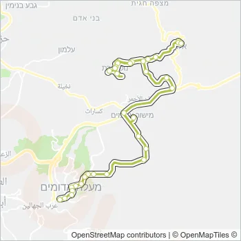 25 Bus Line Map