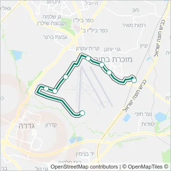 52 Bus Line Map